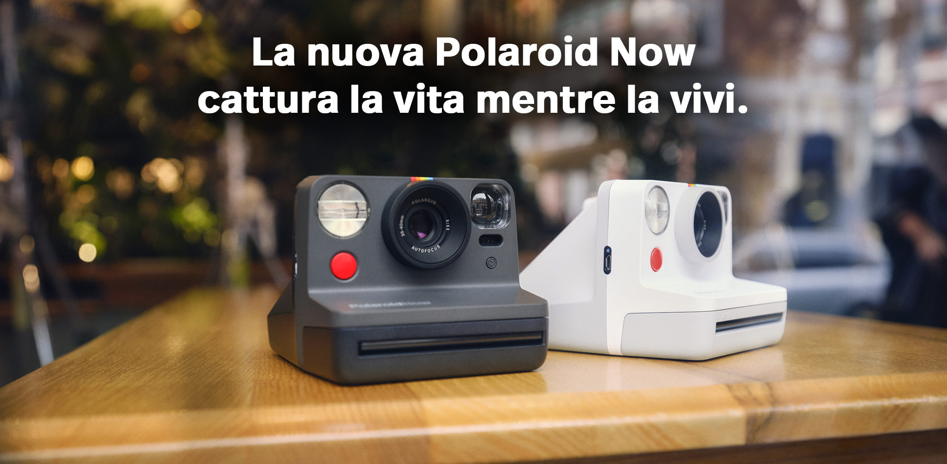 Polaroid, le nuove macchine fotografiche analogiche istantan